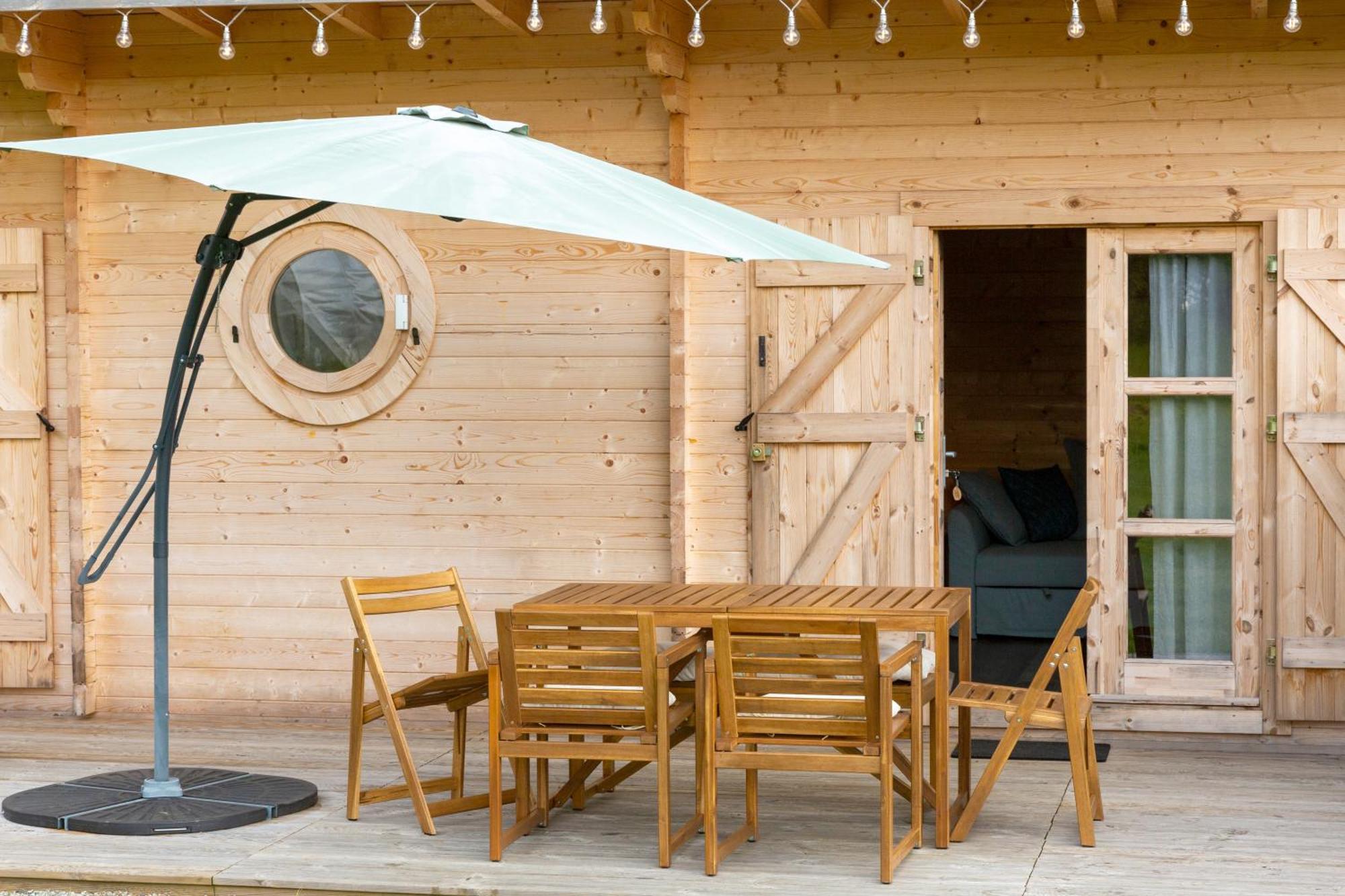Chalet 4 Pers Landeleau 2Kms Canal Exterior foto